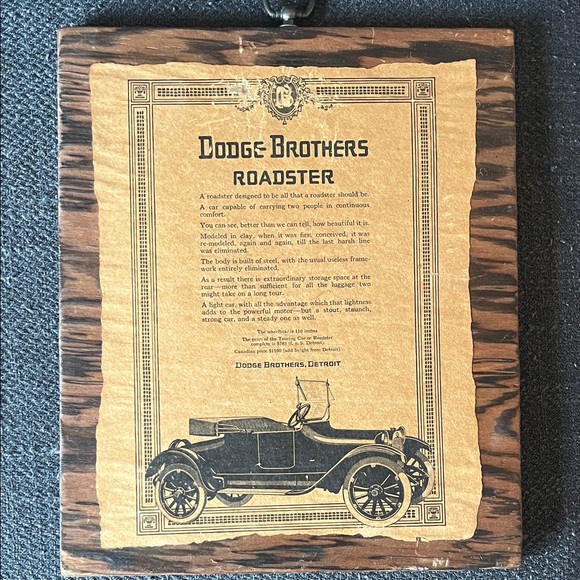 Vintage Car Wall Plaques - Picture 3 of 5